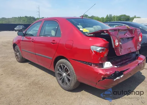 2005 Toyota Corolla Ce from USA, damaged, VIN 2T1BR32E05C441570